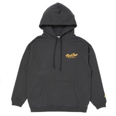 画像2: PORKCHOP/SCRIPT PORK HOODIE（ASH BLACK）［スクリプトポークフーディー-25秋冬］ (2)