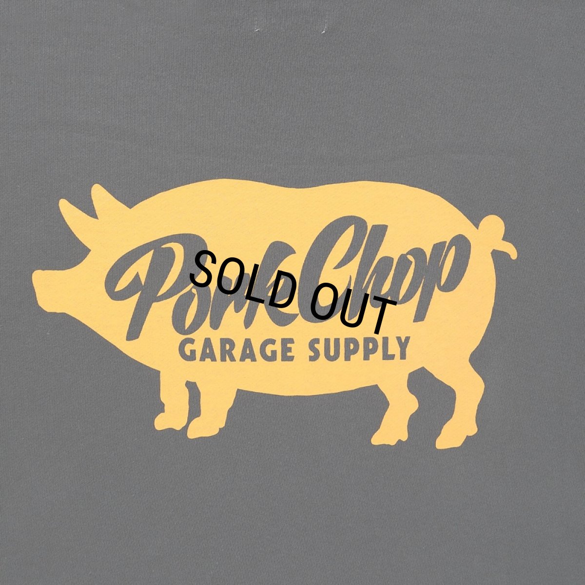 画像5: PORKCHOP/SCRIPT PORK HOODIE（ASH BLACK）［スクリプトポークフーディー-25秋冬］ (5)