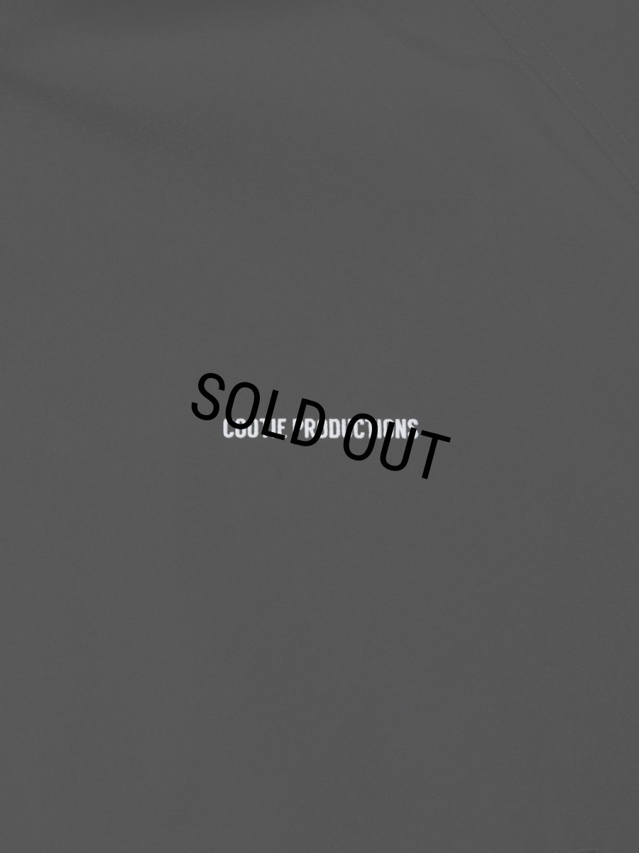 画像4: COOTIE PRODUCTIONS/T/C Weather Combination Hooded Blouson（Black/White）［フーデッドブルゾン-25秋冬］ (4)