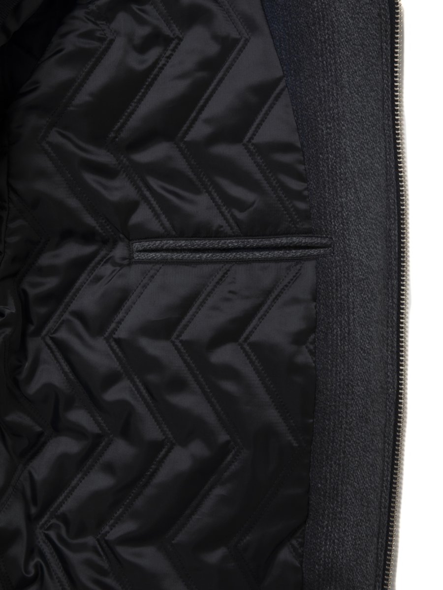 画像6: COOTIE PRODUCTIONS/Ombre Stripe Wool Bomber Jacket（Ombre Stripe）［オンブレストライプウールボンバーJKT-25秋冬］ (6)