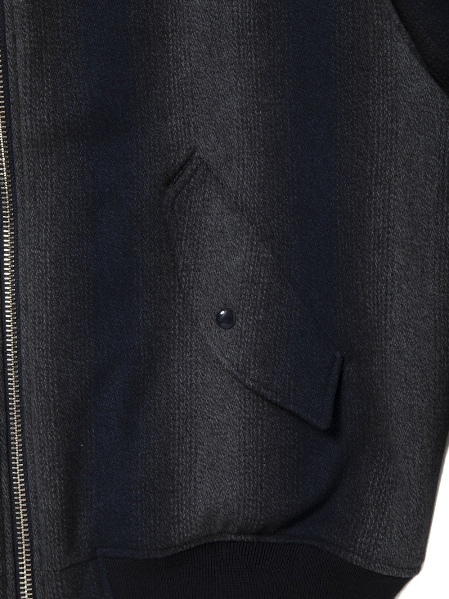 画像5: COOTIE PRODUCTIONS/Ombre Stripe Wool Bomber Jacket（Ombre Stripe）［オンブレストライプウールボンバーJKT-25秋冬］ (5)