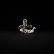 ANTIDOTE BUYERS CLUB/Ornament Cross Ring（Silver） - JONAS