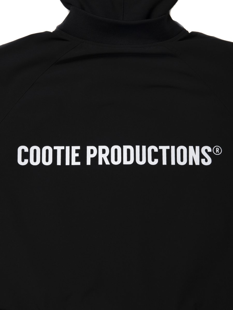 画像5: COOTIE PRODUCTIONS/T/C Weather Combination Hooded Blouson（Black/White）［フーデッドブルゾン-25秋冬］ (5)