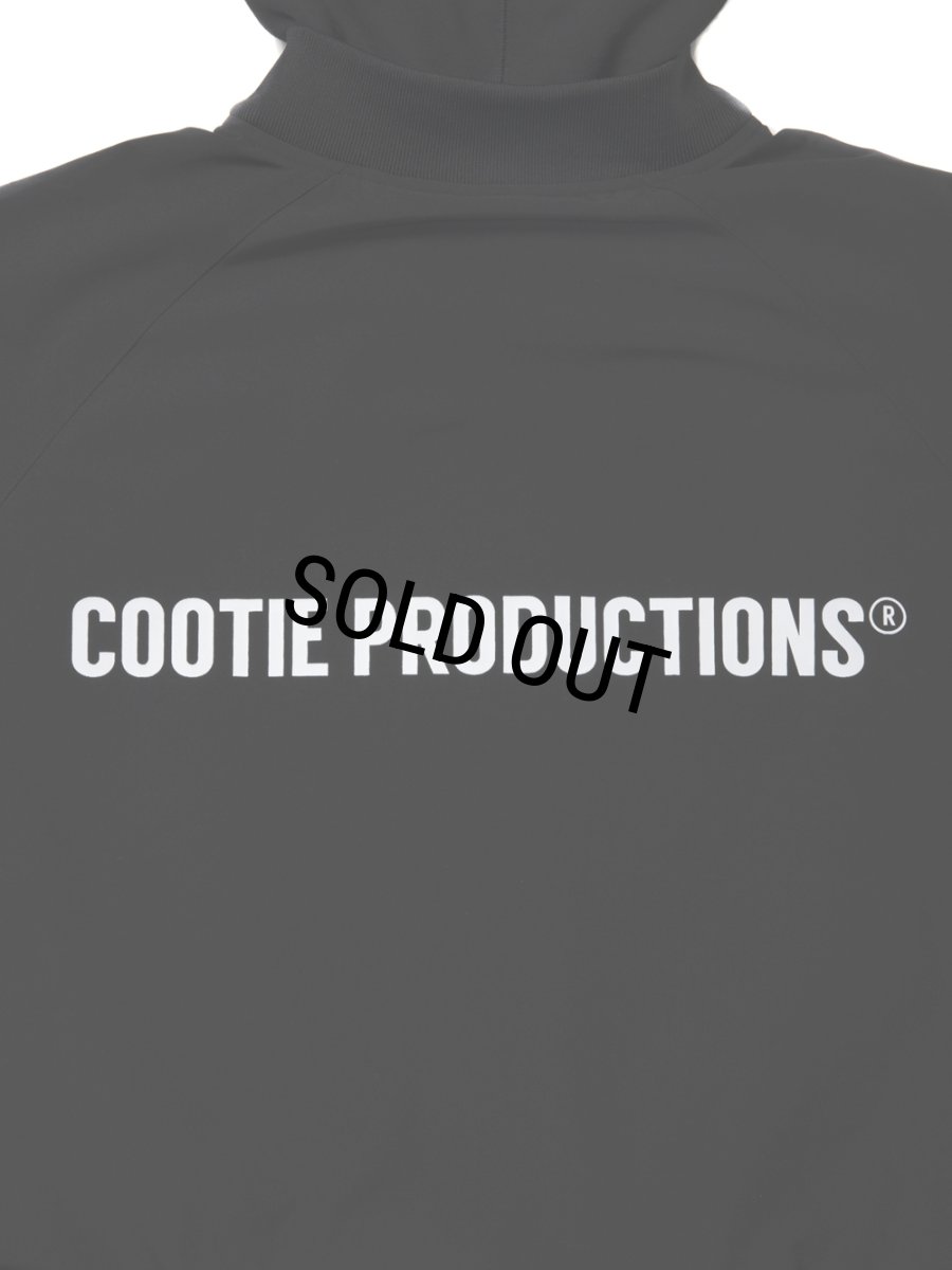 画像5: COOTIE PRODUCTIONS/T/C Weather Combination Hooded Blouson（Black/White）［フーデッドブルゾン-25秋冬］ (5)