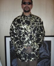 画像2: exodus/ABSTRACT SHATTER B.D SHIRT（BLACK）［アブストラクトシャッターB.Dシャツ-25秋冬］ (2)