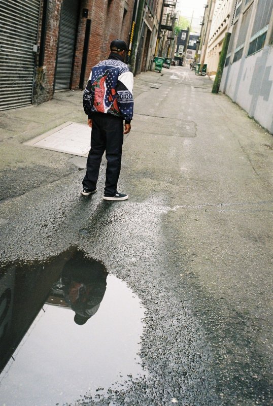 CHALLENGER/BANDANA 80'S JACKET（NAVY）［バンダナ80'S JKT-25秋冬