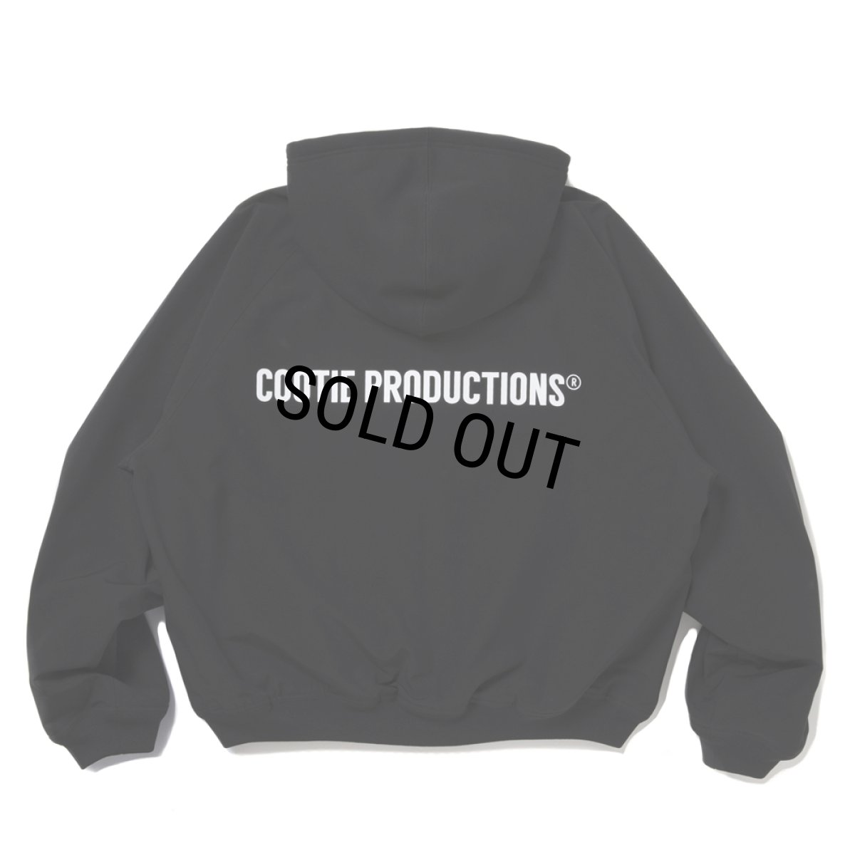 画像1: COOTIE PRODUCTIONS/T/C Weather Combination Hooded Blouson（Black/White）［フーデッドブルゾン-25秋冬］ (1)