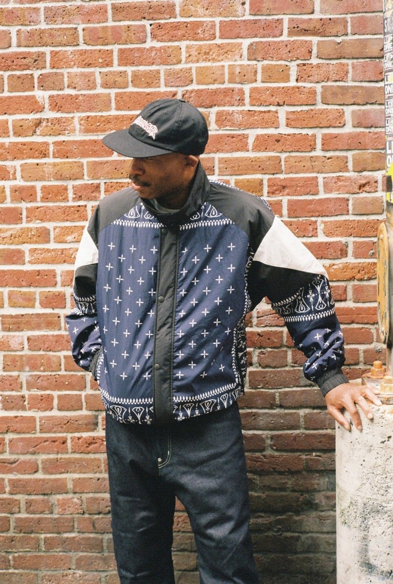 画像6: CHALLENGER/BANDANA 80'S JACKET（NAVY）［バンダナ80'S JKT-25秋冬］ (6)