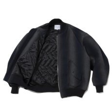 画像3: COOTIE PRODUCTIONS/Ombre Stripe Wool Bomber Jacket（Ombre Stripe）［オンブレストライプウールボンバーJKT-25秋冬］ (3)