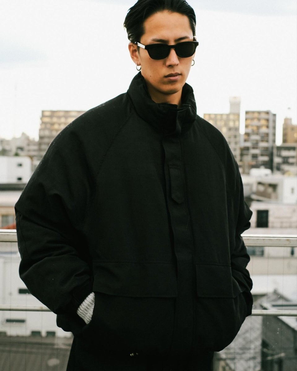 画像11: COOTIE PRODUCTIONS/N/L Weather Down Jacket（Black）［ダウンJKT-25秋冬］ (11)