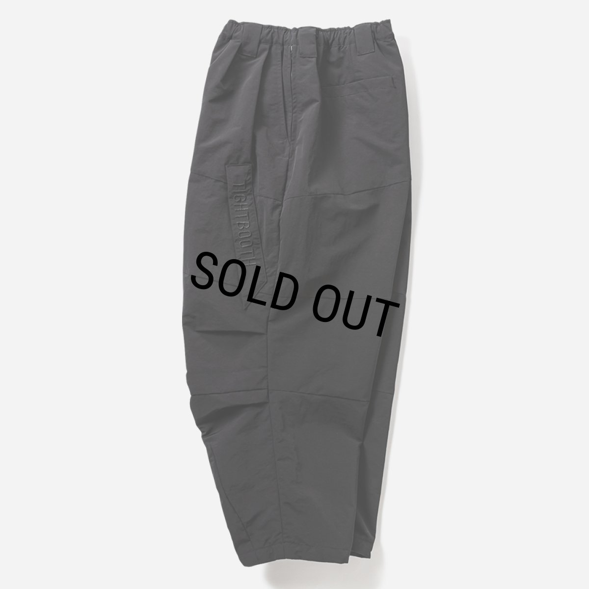 画像2: 【20%OFF】TIGHTBOOTH/PLAC BALLOON PANTS（Black）［PLACバルーンパンツ-25秋冬］ (2)