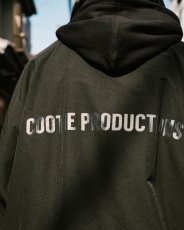 画像9: COOTIE PRODUCTIONS/T/C Weather Combination Hooded Blouson（Black/White）［フーデッドブルゾン-25秋冬］ (9)