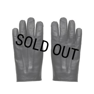 WACKO MARIA/LEATHER GLOVE（BLACK）［レザーグローブ-25秋冬］ - JONAS