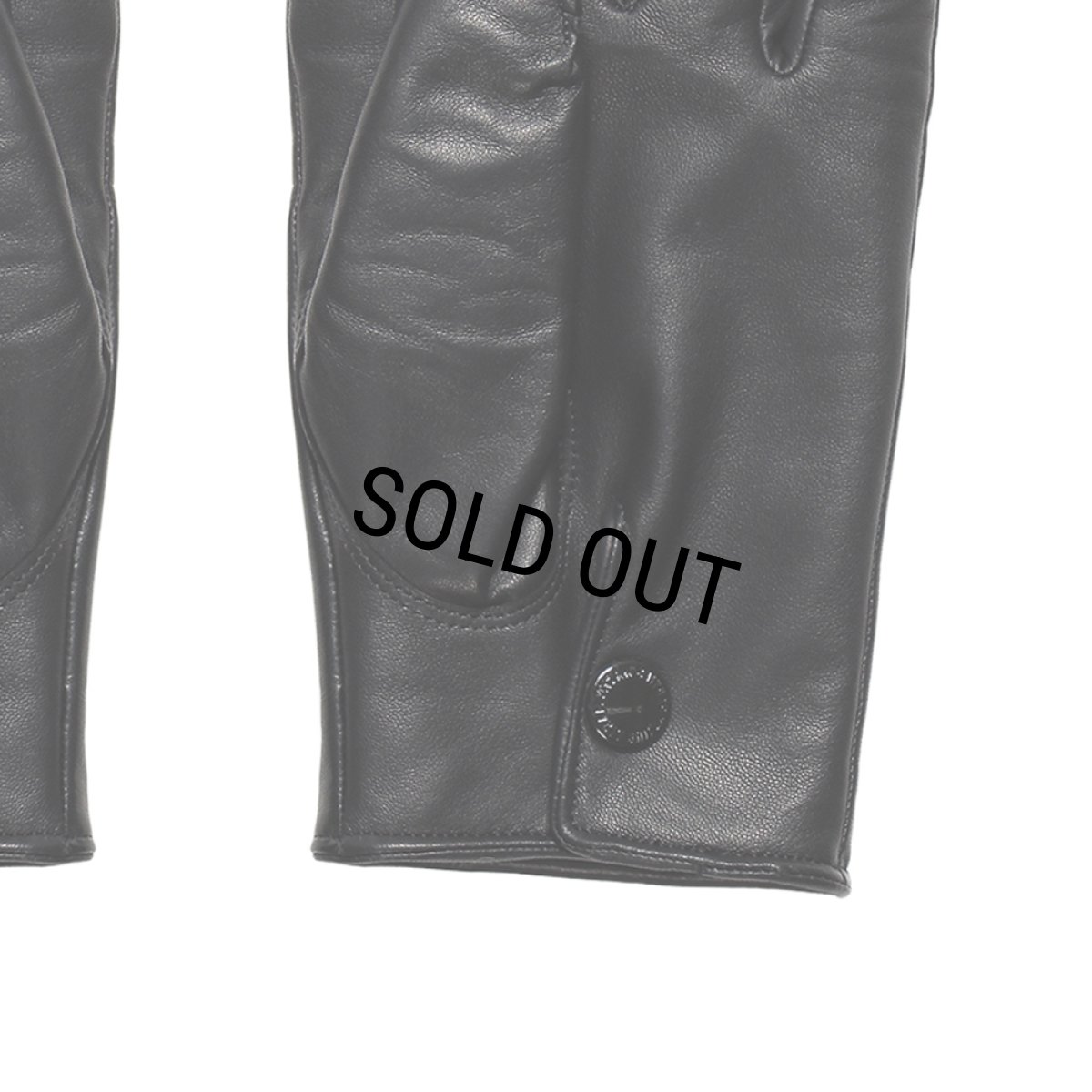 画像4: WACKO MARIA/LEATHER GLOVE（BLACK）［レザーグローブ-25秋冬］ (4)