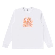 画像1: BlackEyePatch/FLAMED OG LABEL L/S TEE（WHITE） (1)