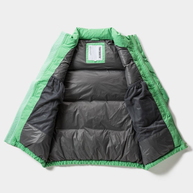 画像2: TIGHTBOOTH/PLAC DOWN VEST（Light Green）［PLACダウンベスト-25秋冬］