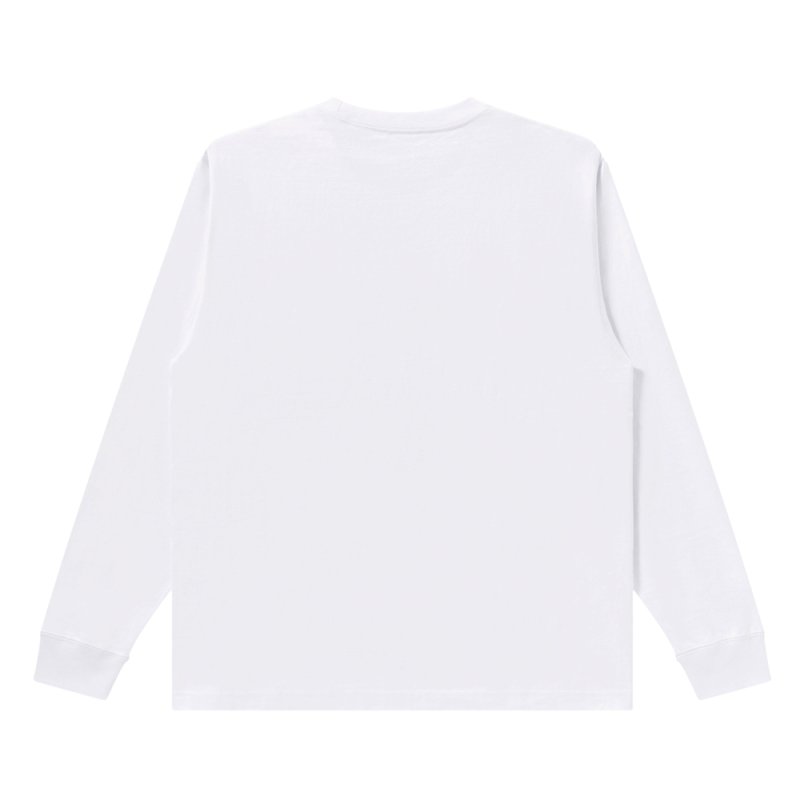 画像2: BlackEyePatch/FLAMED OG LABEL L/S TEE（WHITE）