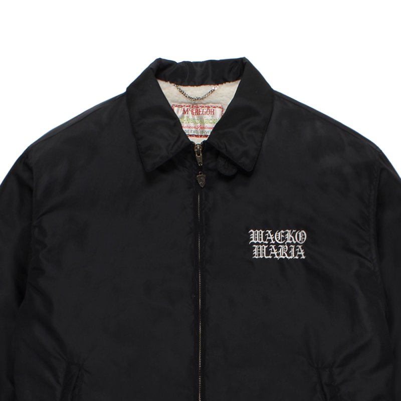 画像2: WACKO MARIA/MCGREGOR / NYLON ANTI-FREEZE JACKET（BLACK）［ナイロンアンチフリーズJKT-25秋冬］