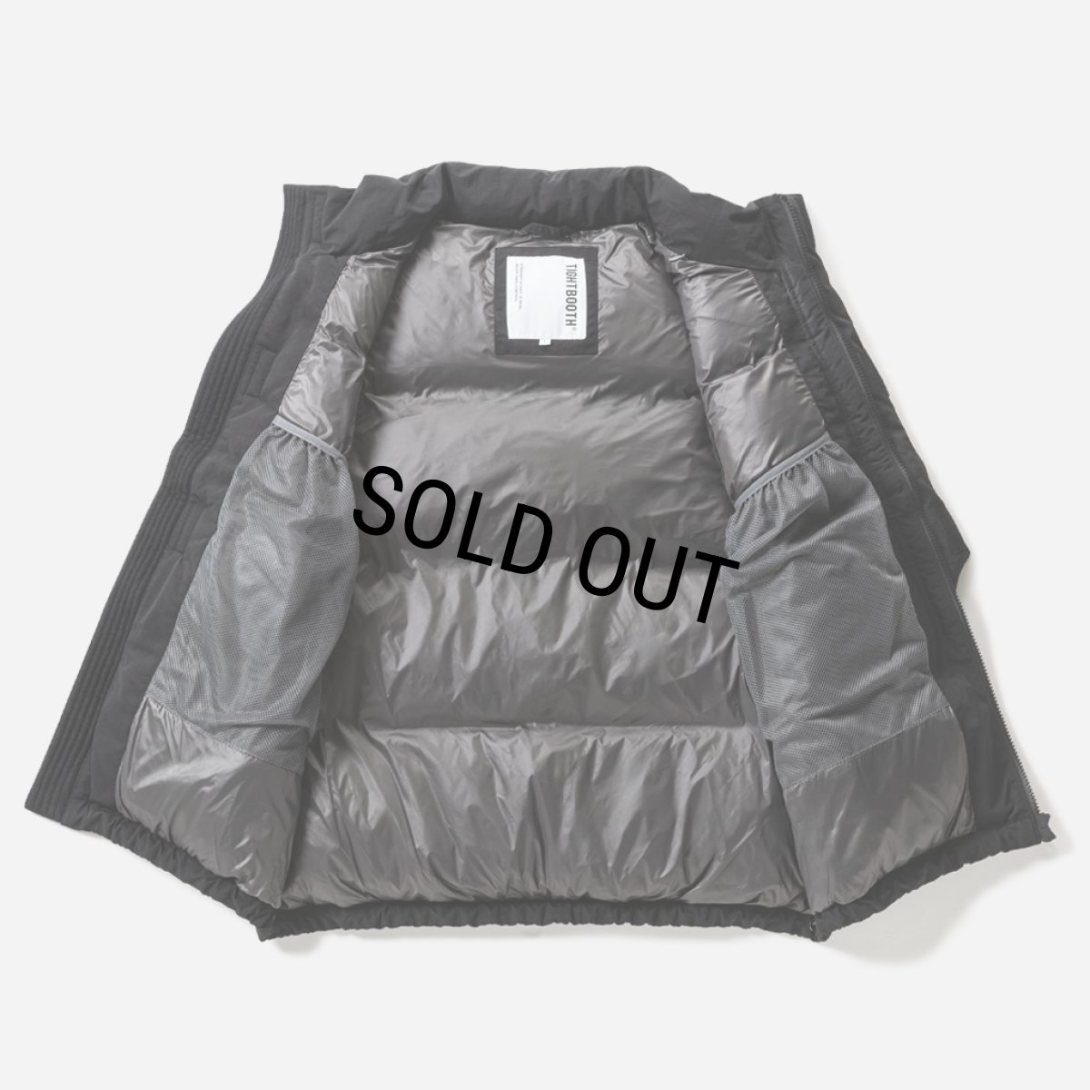 画像3: TIGHTBOOTH/PLAC DOWN VEST（Black）［PLACダウンベスト-25秋冬］ (3)