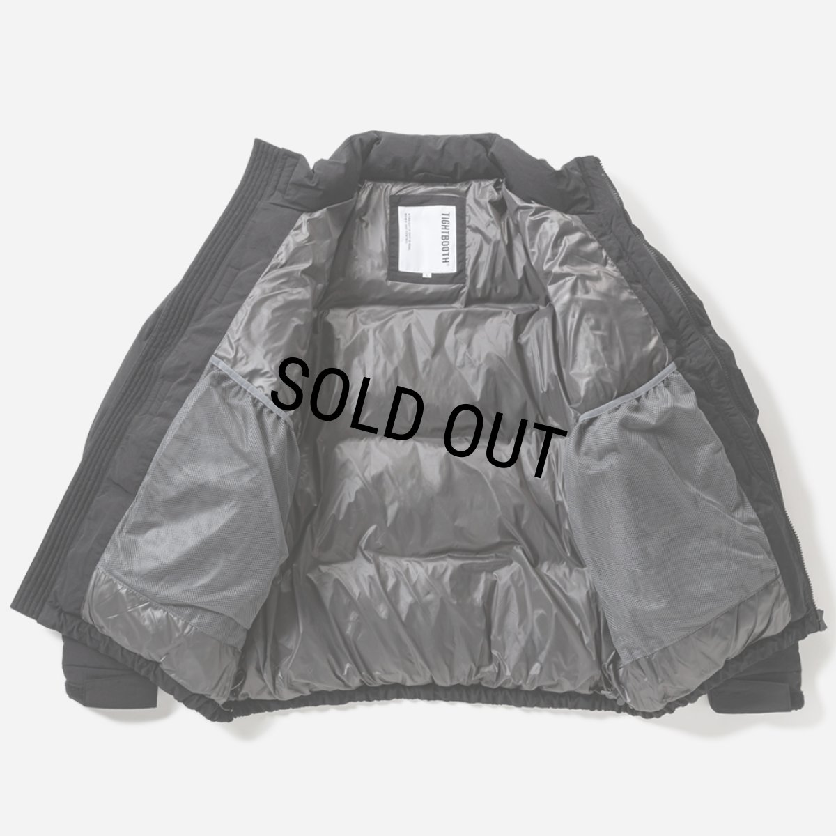 画像2: 【30%OFF】TIGHTBOOTH/PLAC DOWN JKT（Black）［PLACダウンJKT-25秋冬］ (2)
