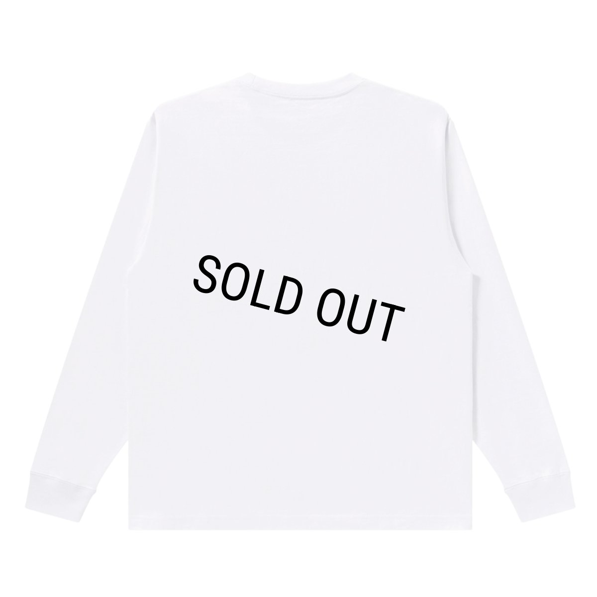 画像2: BlackEyePatch/FLAMED OG LABEL L/S TEE（WHITE） (2)