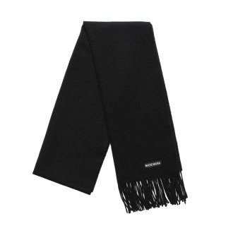WACKO MARIA ワコマリア ウールマフラー ブラック 25FW タグ付き WACKO MARIA/WOOL SCARF（BLACK）［ウールスカーフ-25秋冬］ - JONAS