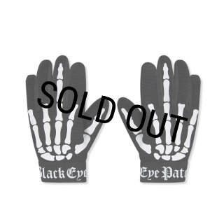 BlackEyePatch/SKELETON'S FINGER GLOVES（BLACK） - JONAS