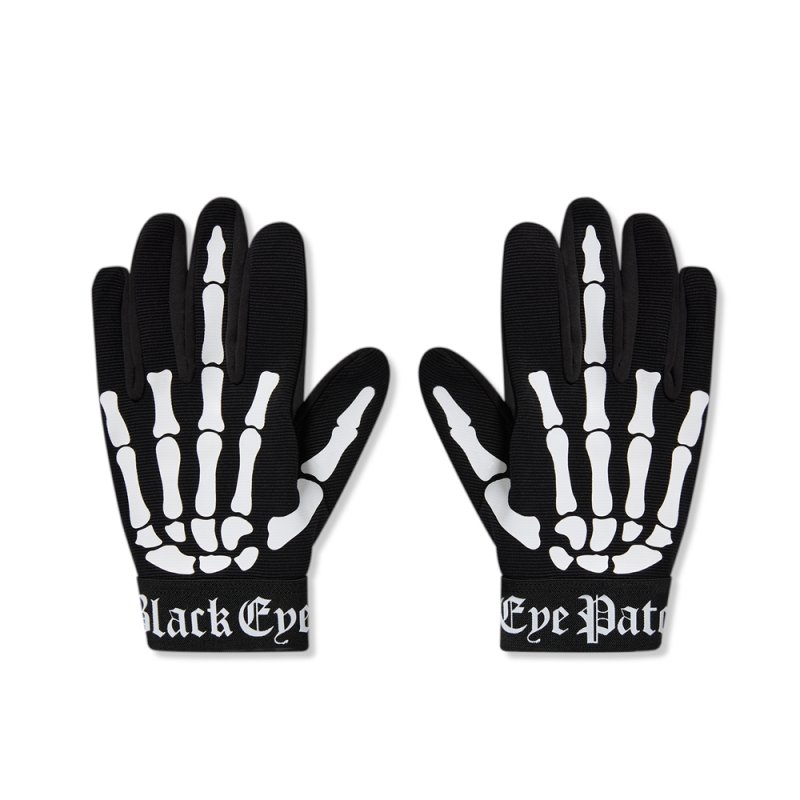 画像1: BlackEyePatch/SKELETON’S FINGER GLOVES（BLACK）