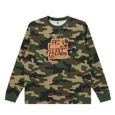 画像1: BlackEyePatch/FLAMED OG LABEL L/S TEE（WOODLAND CAMO） (1)