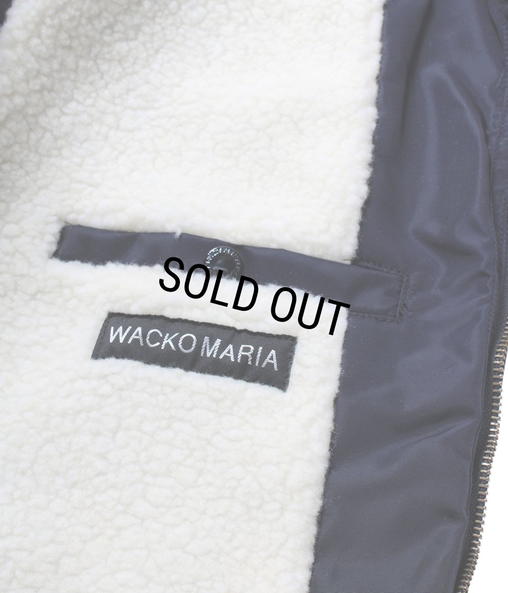 画像3: WACKO MARIA/MCGREGOR / NYLON ANTI-FREEZE JACKET（NAVY）［ナイロンアンチフリーズJKT-25秋冬］ (3)