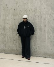 画像6: COOTIE PRODUCTIONS/W/N Fleece Half Zip Top（Black）［フリースハーフジップトップ-25秋冬］ (6)