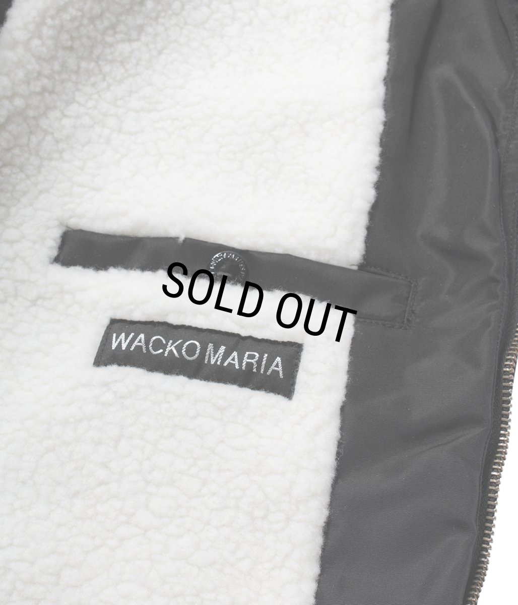 画像3: WACKO MARIA/MCGREGOR / NYLON ANTI-FREEZE JACKET（BLACK）［ナイロンアンチフリーズJKT-25秋冬］ (3)
