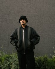 画像7: COOTIE PRODUCTIONS/Ombre Stripe Wool Bomber Jacket（Ombre Stripe）［オンブレストライプウールボンバーJKT-25秋冬］ (7)