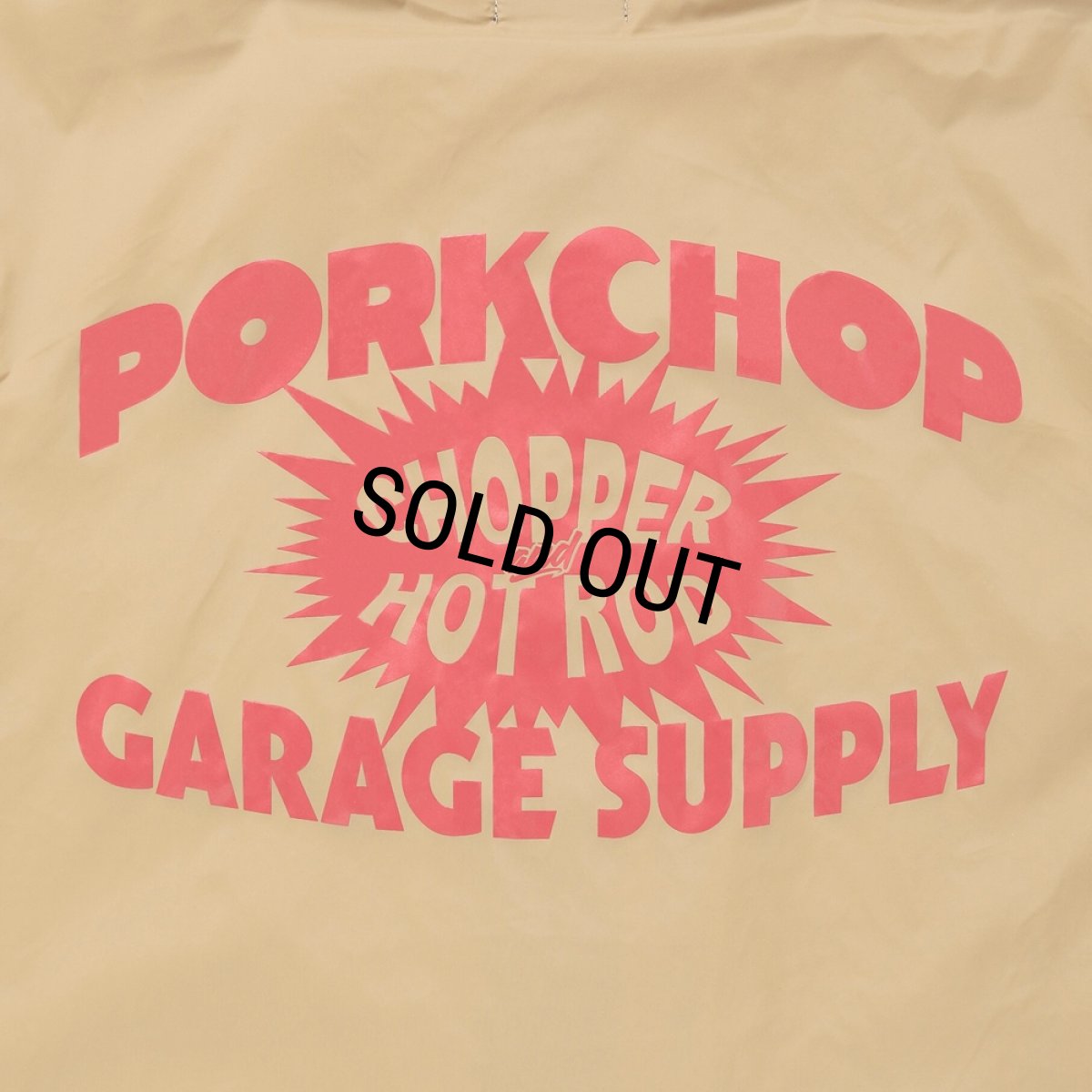 画像5: PORKCHOP/BOMB COACH JKT（KHAKI）［ボムコーチJKT-25秋冬］ (5)