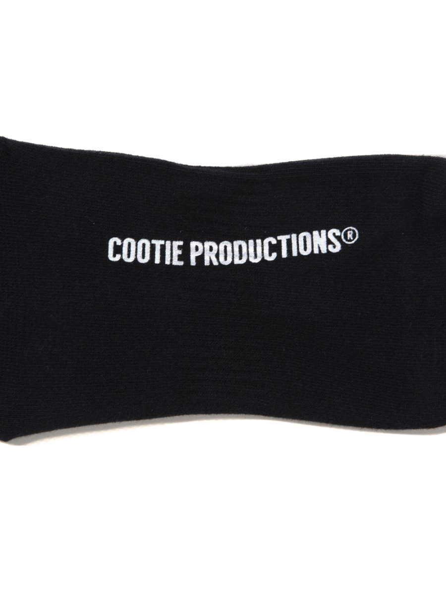 画像3: COOTIE PRODUCTIONS/Raza Middle Socks（Black）［ミドルソックス-25秋冬］ (3)