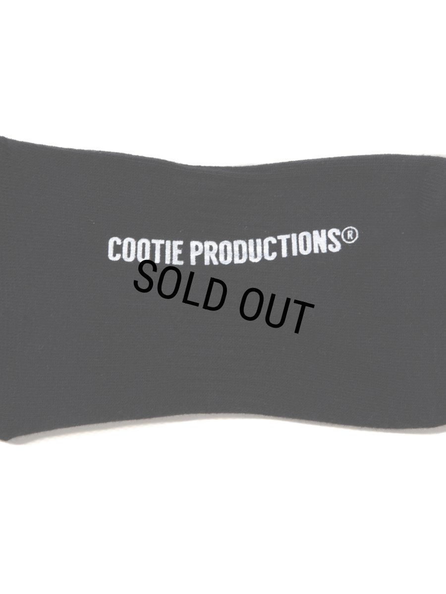 画像3: COOTIE PRODUCTIONS/Raza Middle Socks（Black）［ミドルソックス-25秋冬］ (3)