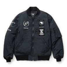 画像1: RATS/MA-1（BLACK）［MA-1-25秋冬］ (1)