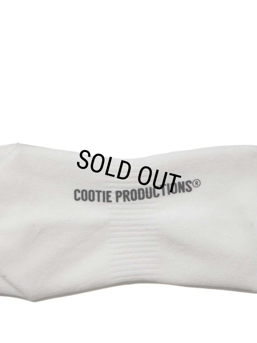 画像3: COOTIE PRODUCTIONS/Raza Middle Socks（White）［ミドルソックス-25秋冬］ (3)