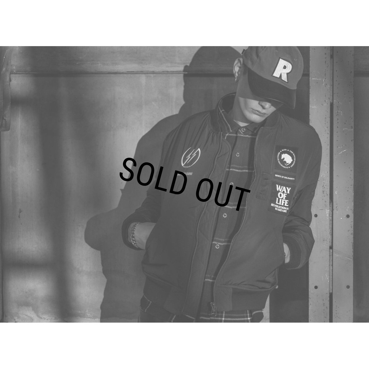 画像12: RATS/MA-1（BLACK）［MA-1-25秋冬］ (12)