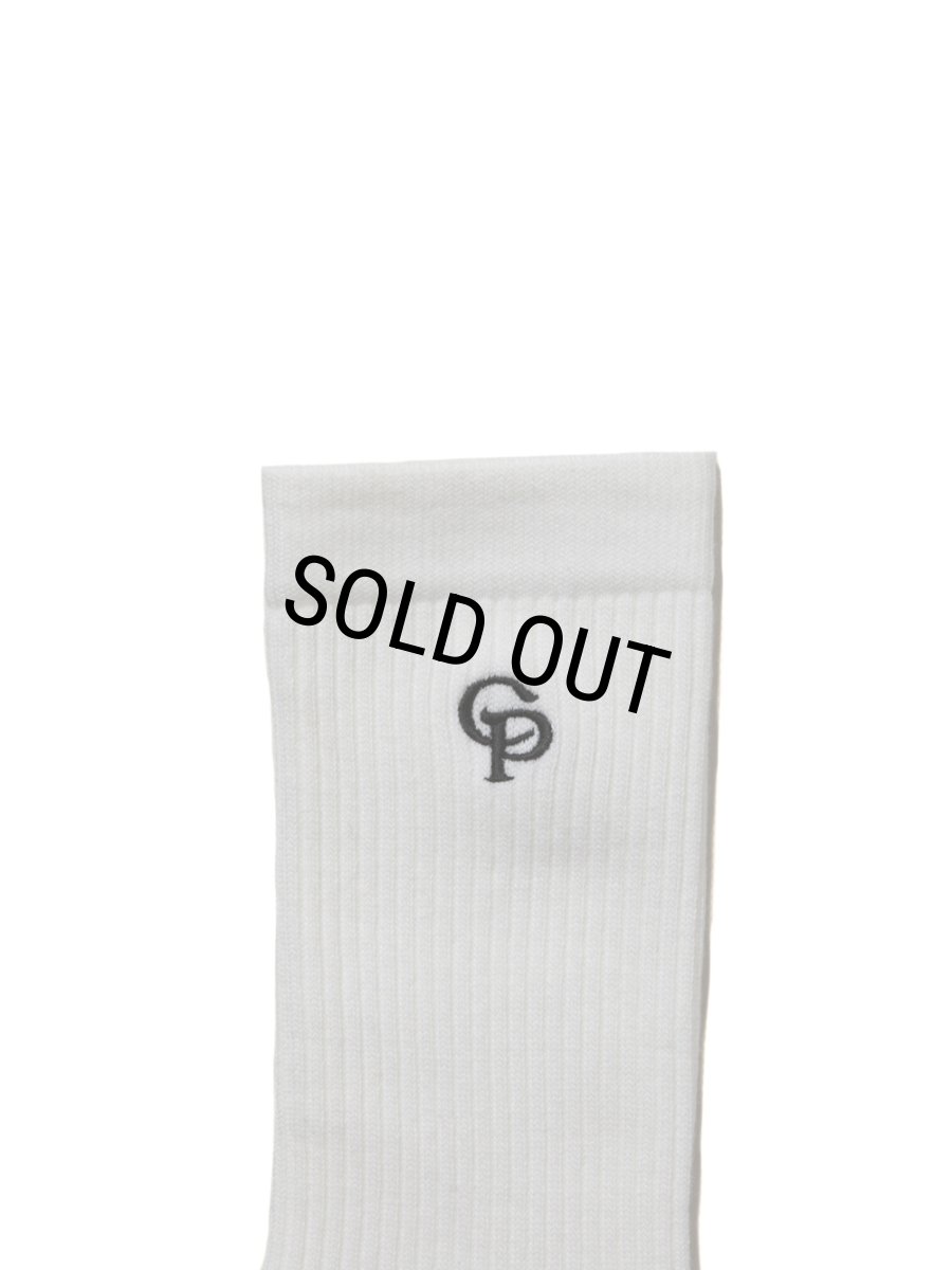 画像2: COOTIE PRODUCTIONS/Raza Middle Socks（White）［ミドルソックス-25秋冬］ (2)
