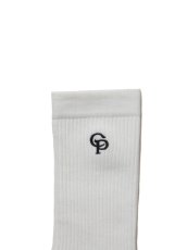 画像2: COOTIE PRODUCTIONS/Raza Middle Socks（White）［ミドルソックス-25秋冬］ (2)