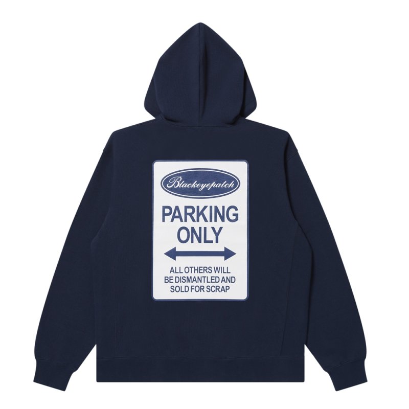 画像2: BlackEyePatch/PARKING SIGN HOODIE（NAVY）