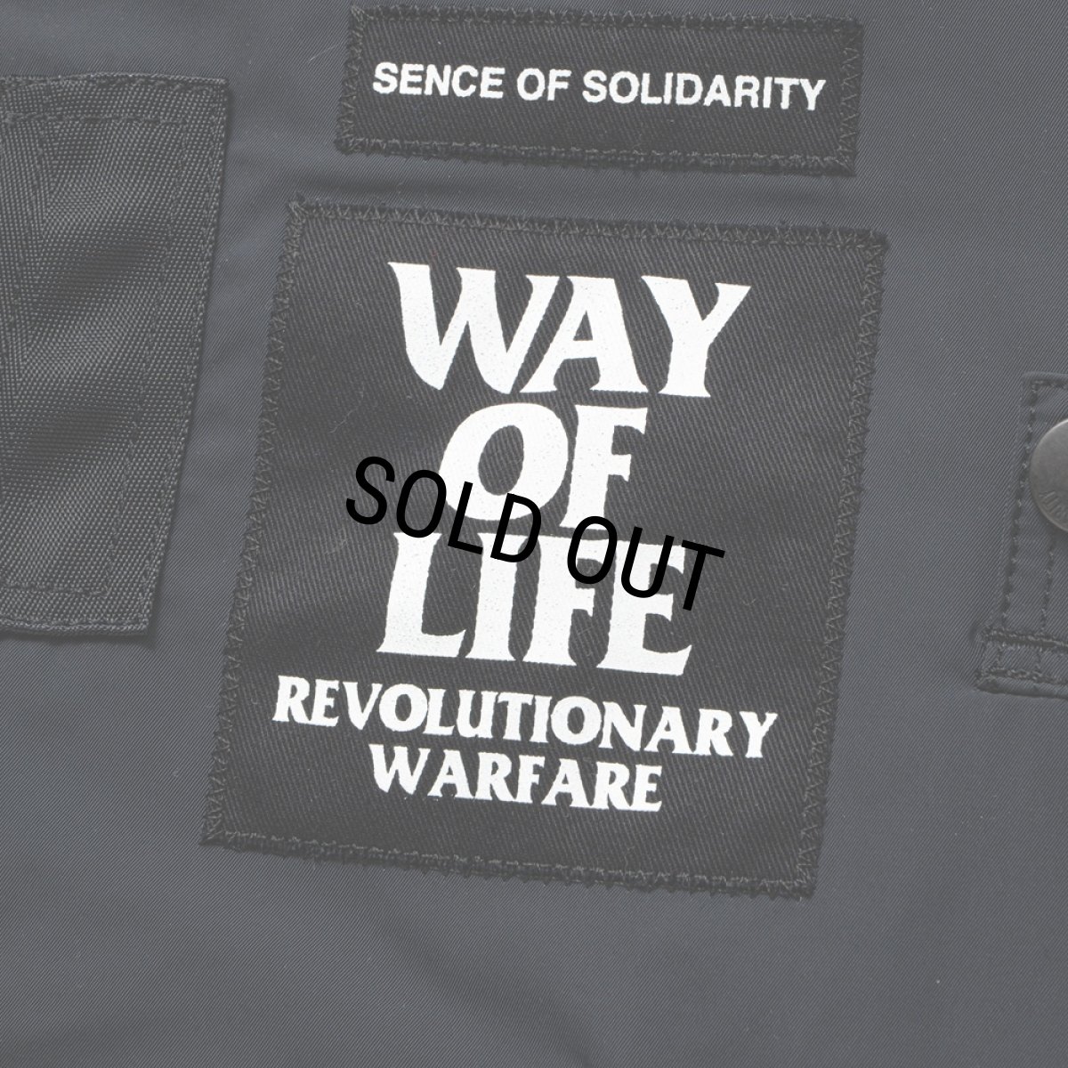 画像5: RATS/MA-1（BLACK）［MA-1-25秋冬］ (5)