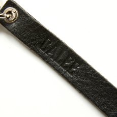 画像4: CALEE/STUDS LEATHER SHORT KEY RING（BLACK）［スタッズレザーショートキーリング-25秋冬］ (4)