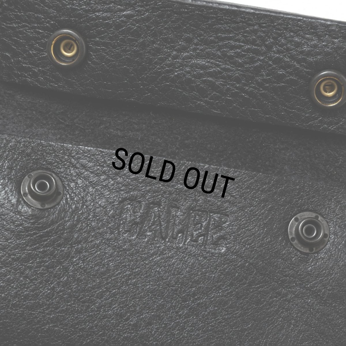 画像5: CALEE/STUDS LEATHER KEY CASE（BLACK）［スタッズレザーキーケース-25秋冬］ (5)