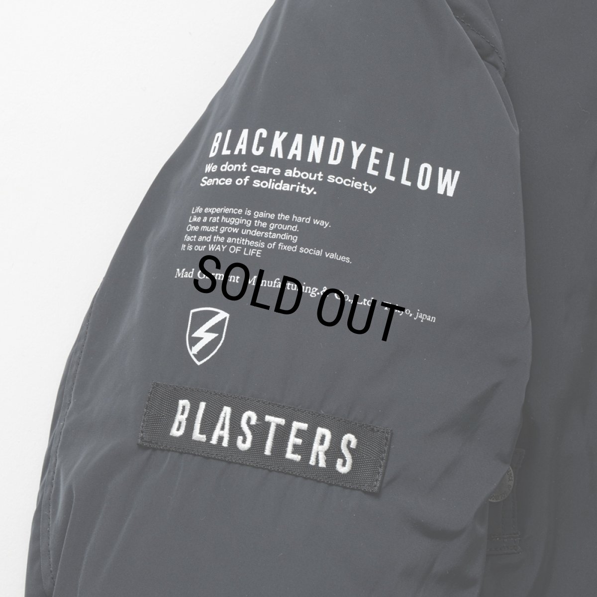 画像7: RATS/MA-1（BLACK）［MA-1-25秋冬］ (7)