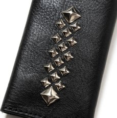 画像7: CALEE/STUDS LEATHER KEY CASE（BLACK）［スタッズレザーキーケース-25秋冬］ (7)