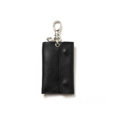 画像2: CALEE/STUDS LEATHER KEY CASE（BLACK）［スタッズレザーキーケース-25秋冬］ (2)
