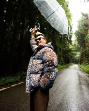 画像8: WACKO MARIA/NANGA / LEOPARD DOWN JACKET（BLUE）［レオパードダウンJKT-25秋冬］ (8)