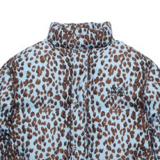 画像3: WACKO MARIA/NANGA / LEOPARD DOWN JACKET（BLUE）［レオパードダウンJKT-25秋冬］ (3)